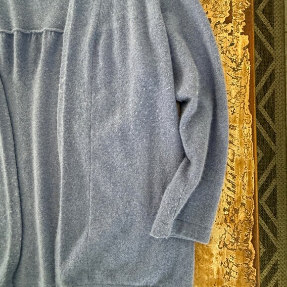 Charter Club Purple Cashmere Cardigan Size M - Picture 4 of 6